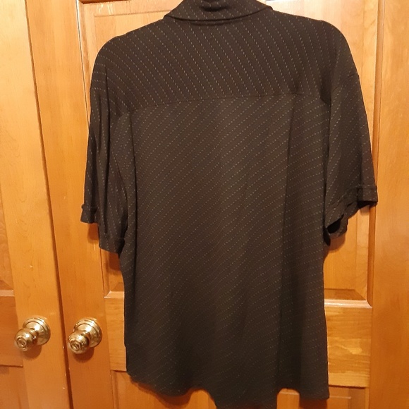 Calvin Klein Jeans Snap Down Short Sleeve Shirt - Picture 3 of 5